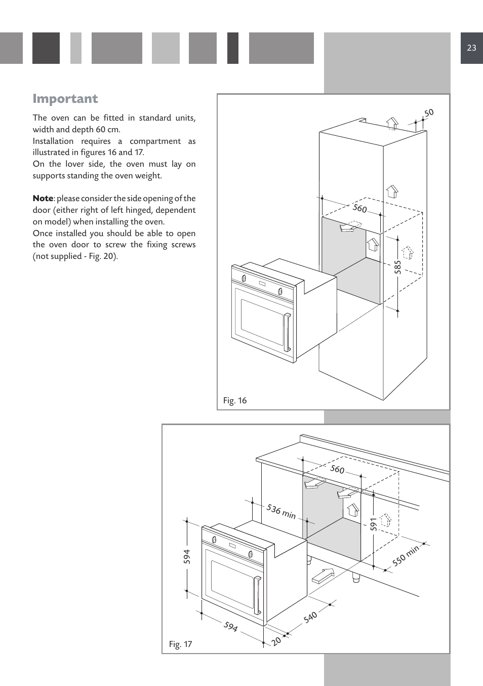 Important | CDA SV 150R User Manual | Page 23 / 32