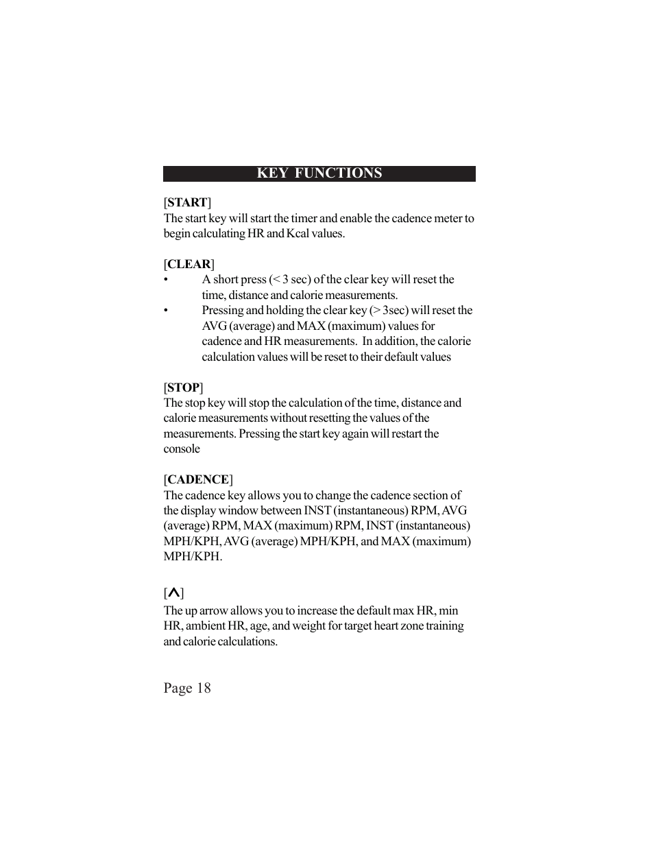 LeMond RevMaster Pilot User Manual | Page 18 / 29