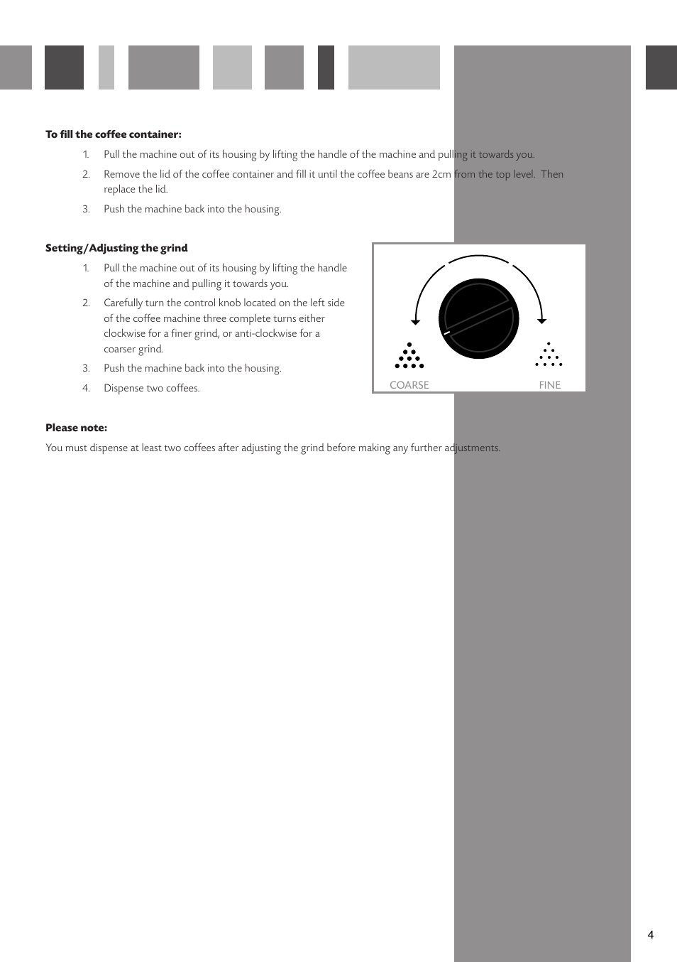 CDA CVC4SS User Manual | Page 5 / 16