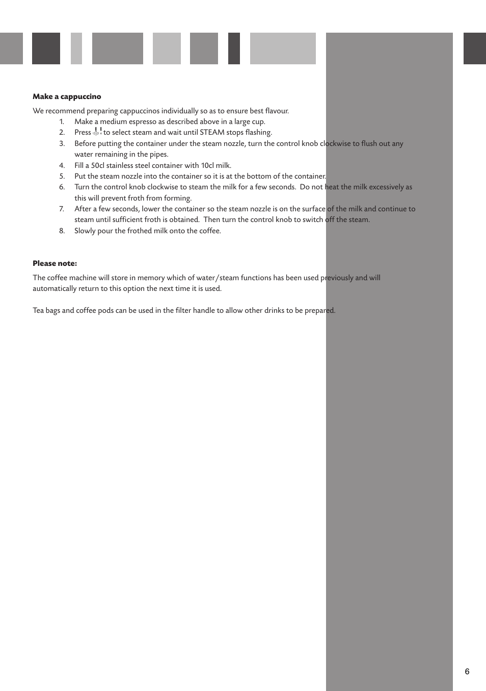 CDA CVC4SS User Manual | Page 7 / 16