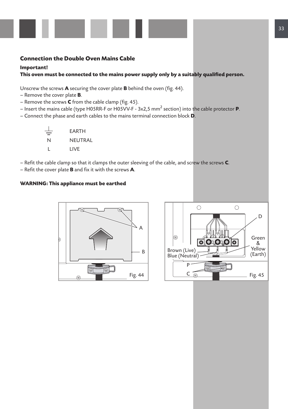 CDA DC730 User Manual | Page 33 / 36
