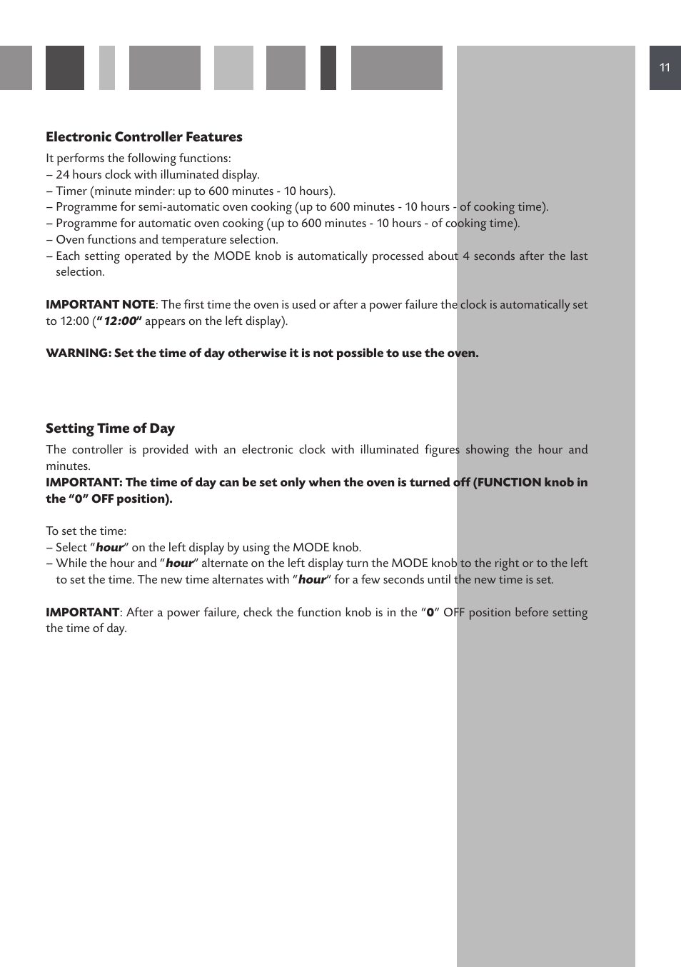 CDA SV 210 User Manual | Page 11 / 36