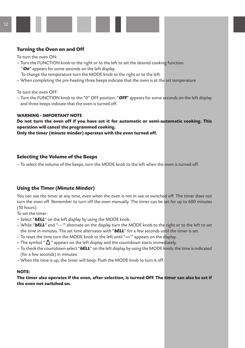 CDA SV 210 User Manual | Page 12 / 36