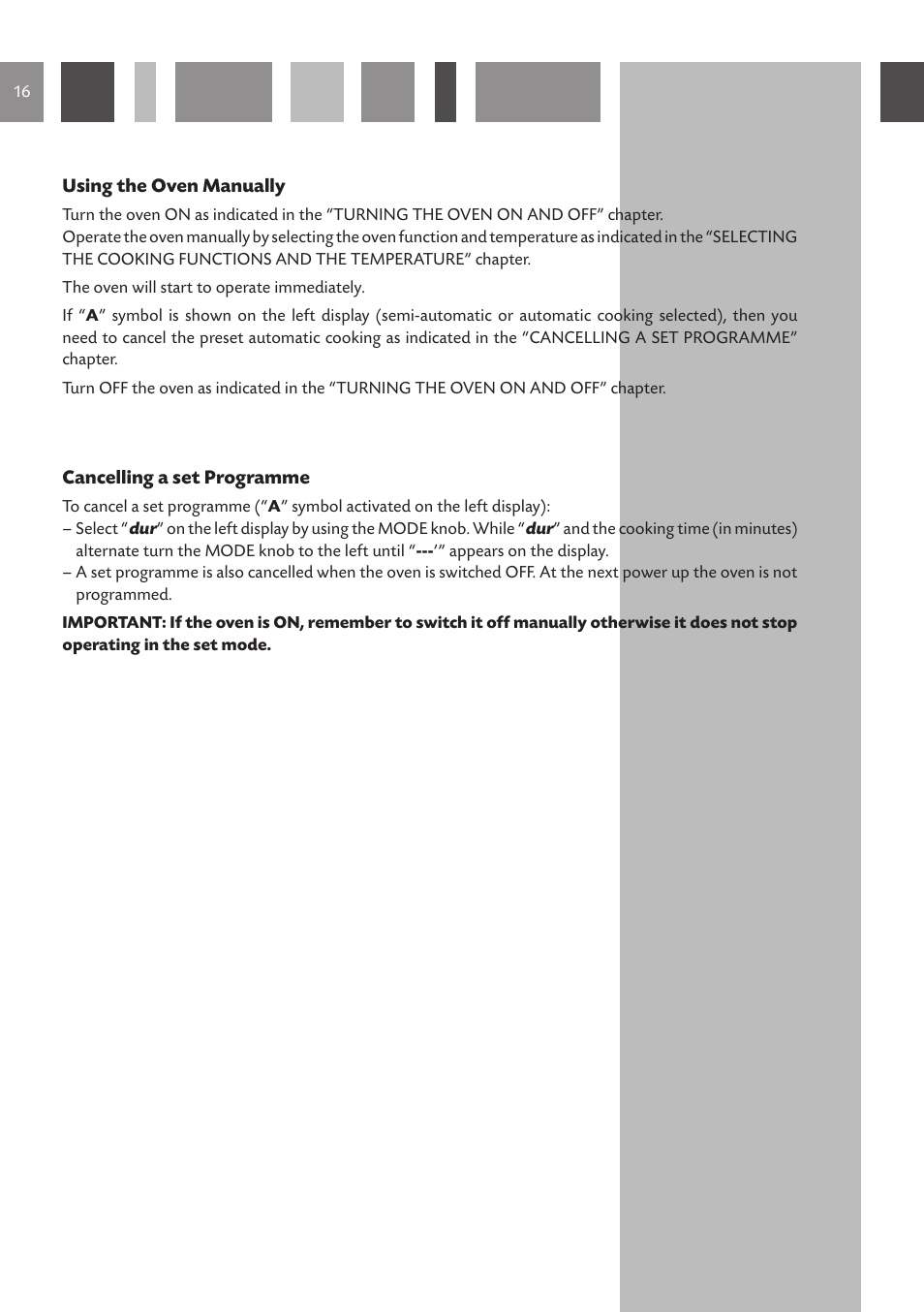 CDA SV 210 User Manual | Page 16 / 36