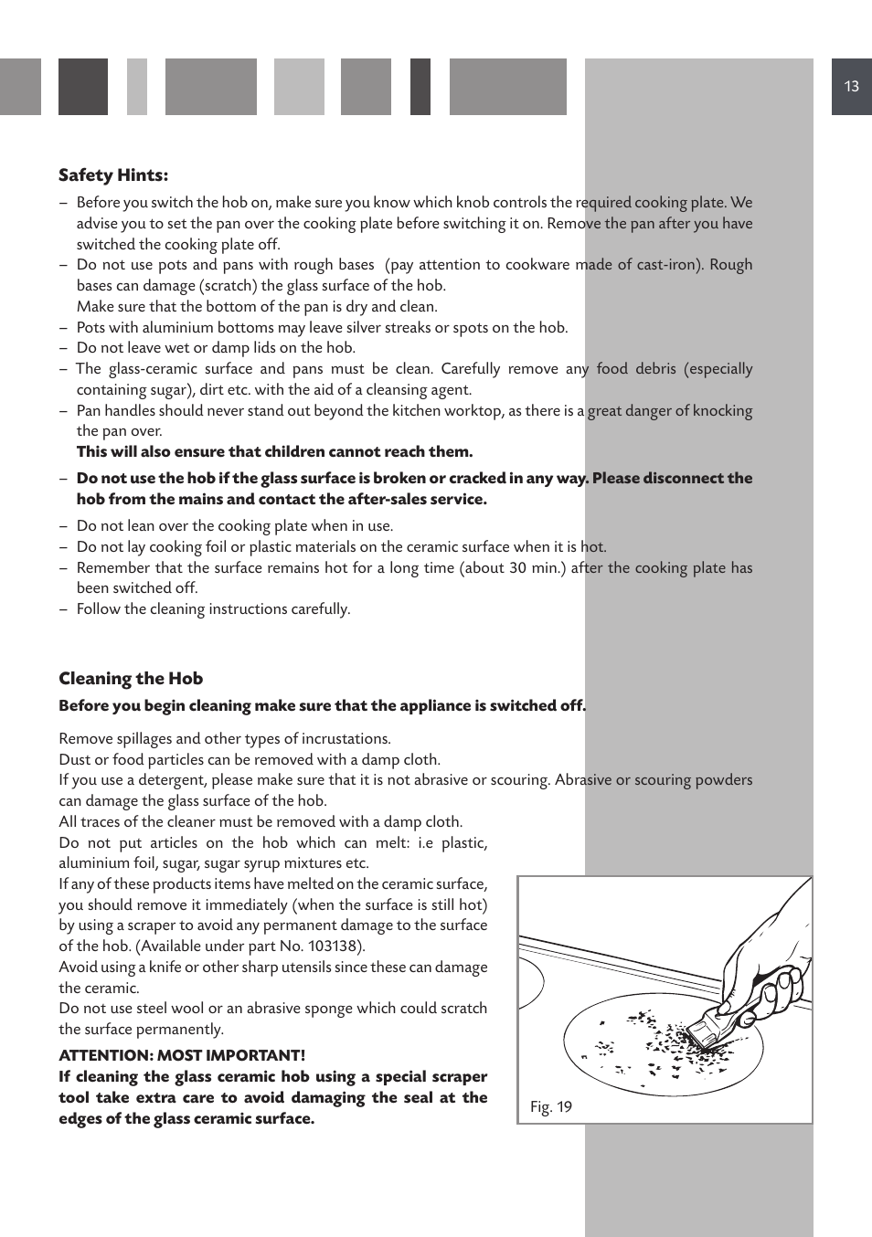 CDA RC 9620 User Manual | Page 13 / 36