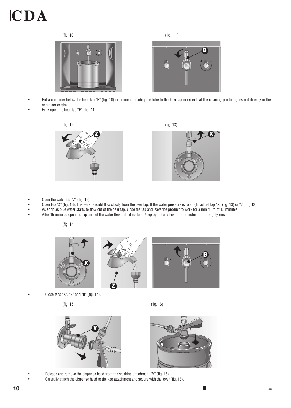 Xz b | CDA BVB4 User Manual | Page 8 / 9