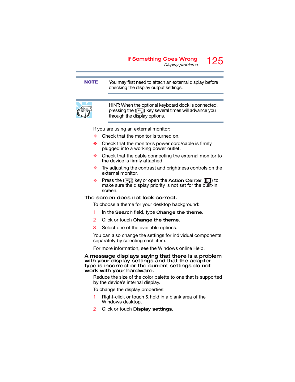 Toshiba DynaPad WT12PE-A64 User Manual | Page 125 / 177