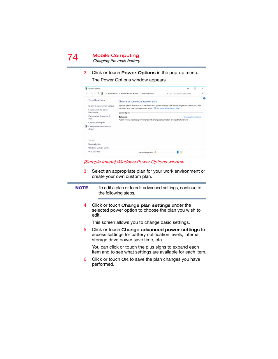 Toshiba DynaPad WT12PE-A64 User Manual | Page 74 / 177