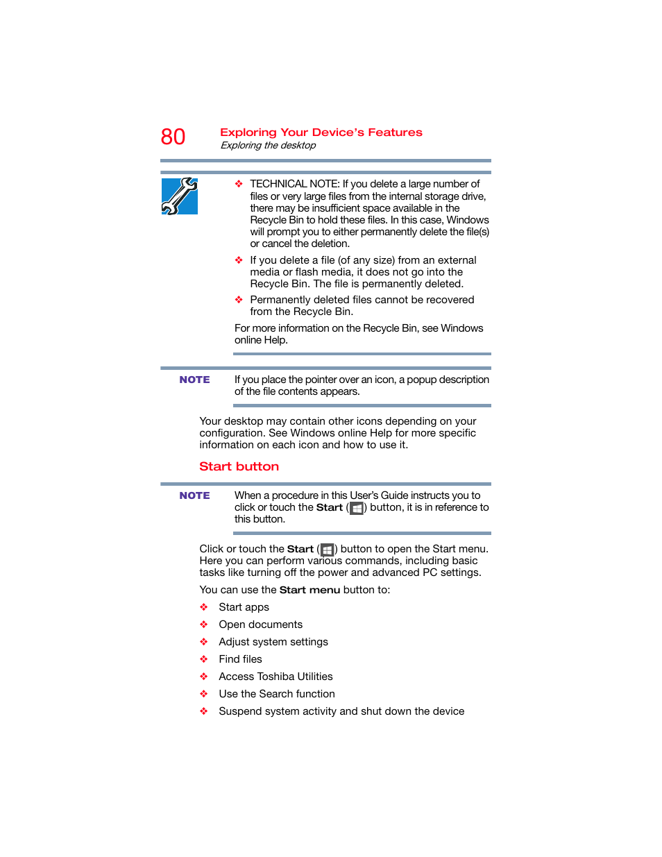 Toshiba DynaPad WT12PE-A64 User Manual | Page 80 / 177