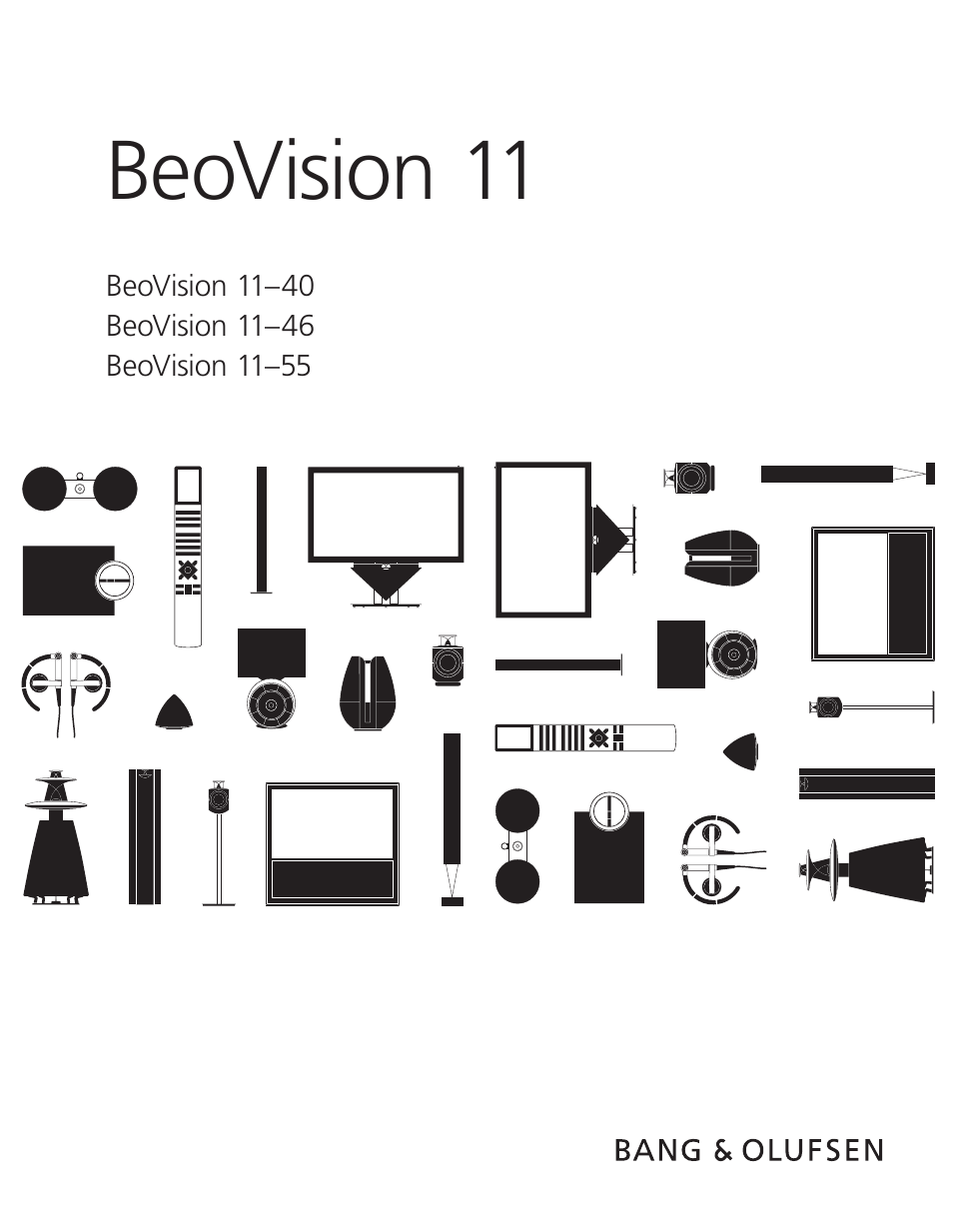 Bang & Olufsen BeoVision 11 with Beo4 Getting Started User Manual | 32 pages