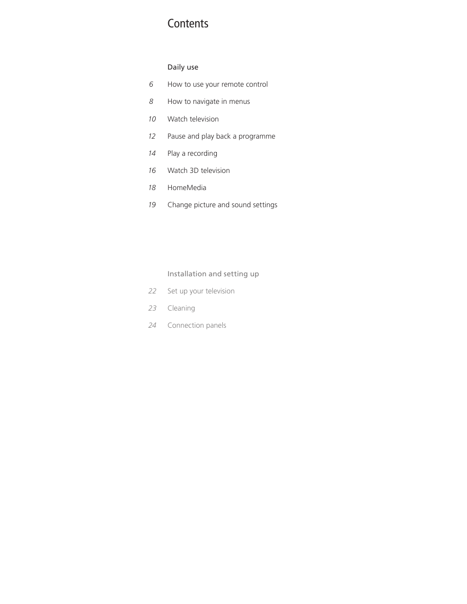 Bang & Olufsen BeoVision 11 with Beo4 Getting Started User Manual | Page 5 / 32