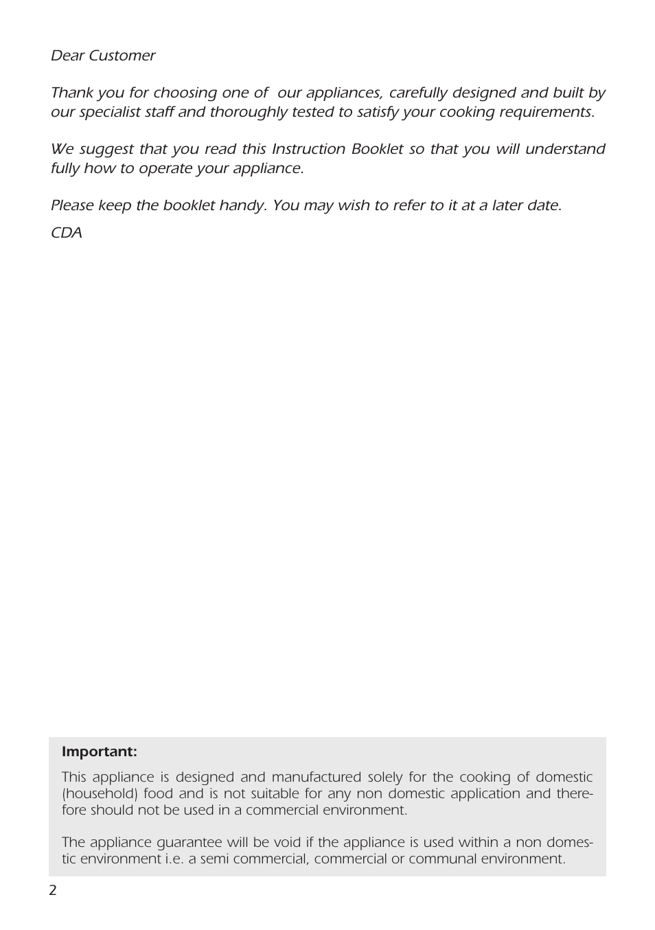 CDA RC9301 User Manual | Page 2 / 44