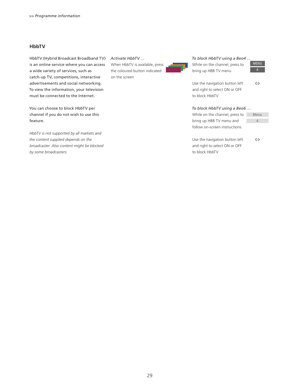 Bang & Olufsen BeoPlay V1 User Guide User Manual | Page 29 / 51