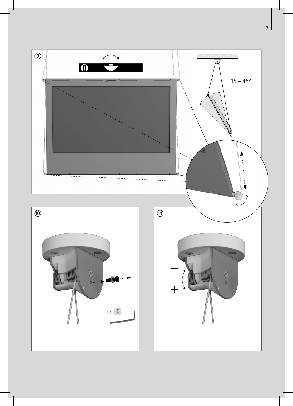 Bang & Olufsen BeoPlay V1 Stands & Brackets User Manual | Page 17 / 20