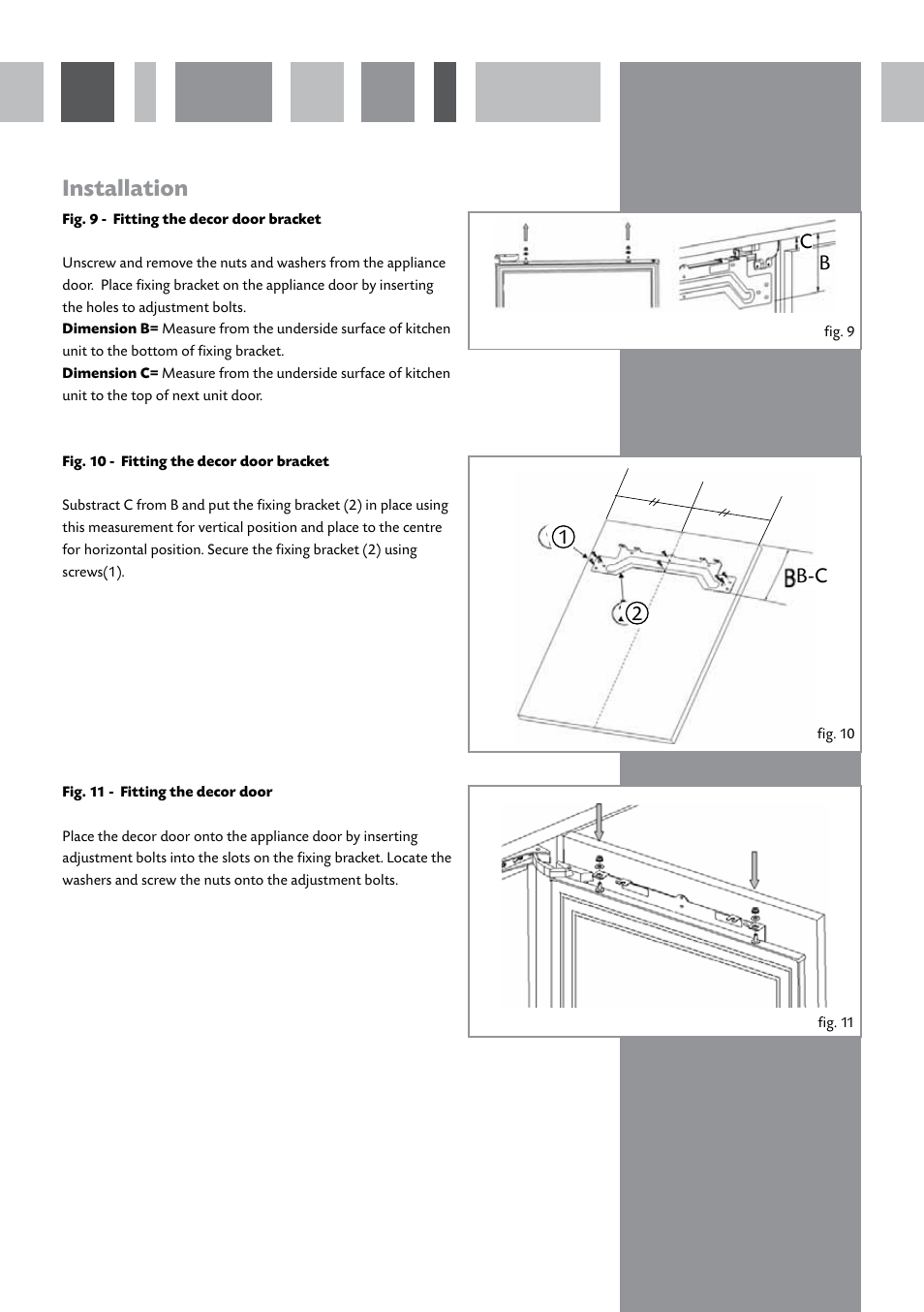 Installation | CDA FW282 User Manual | Page 11 / 16