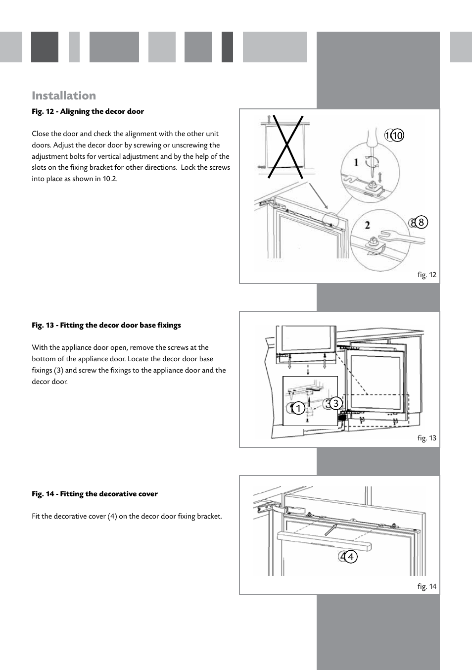 Installation | CDA FW282 User Manual | Page 12 / 16