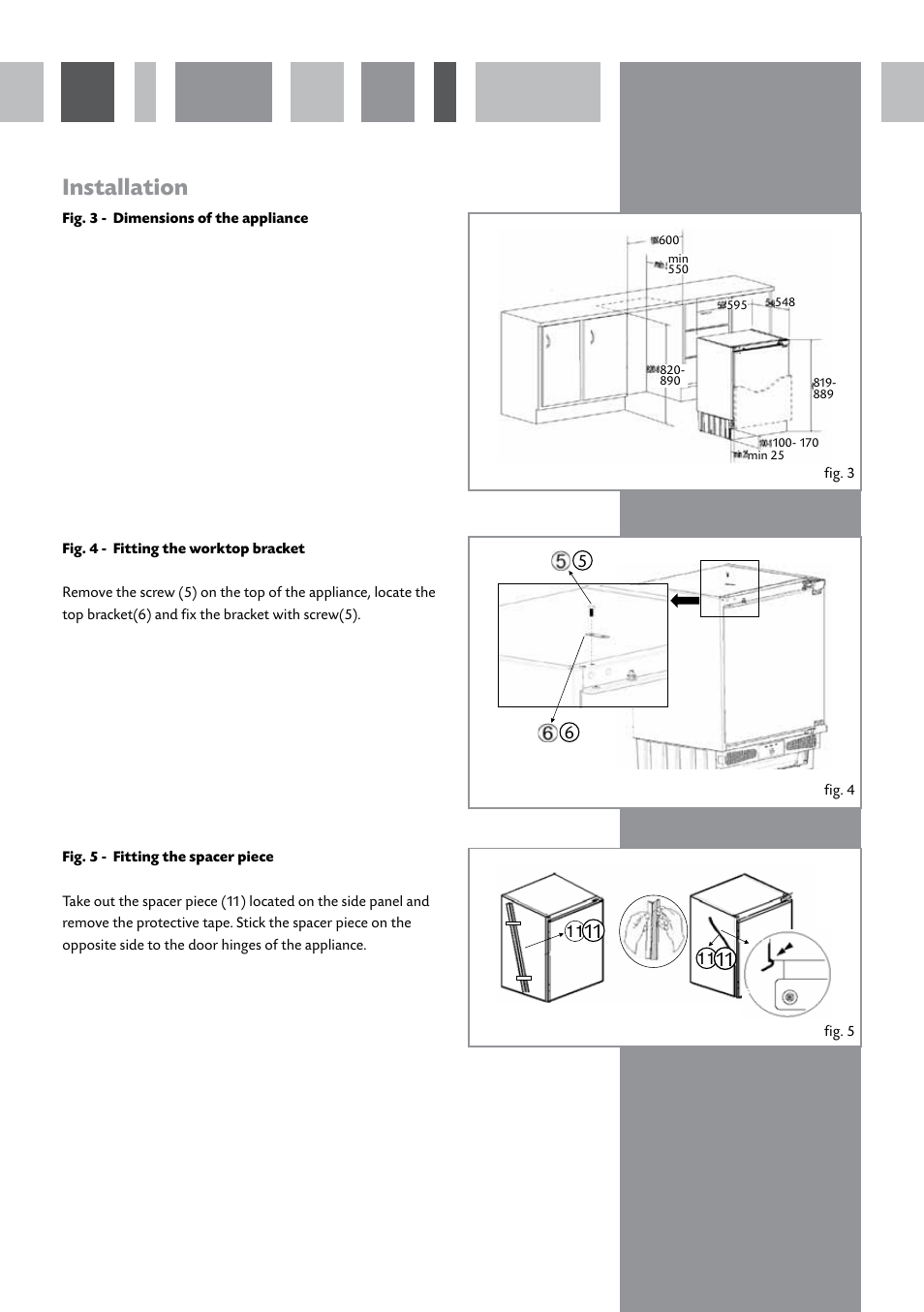 Installation | CDA FW282 User Manual | Page 9 / 16