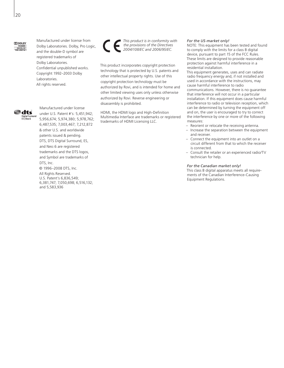 Bang & Olufsen BeoVision 10 Getting Started User Manual | Page 20 / 24