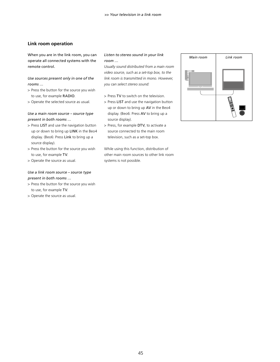 Bang & Olufsen BeoVision 10 User Guide User Manual | Page 45 / 46