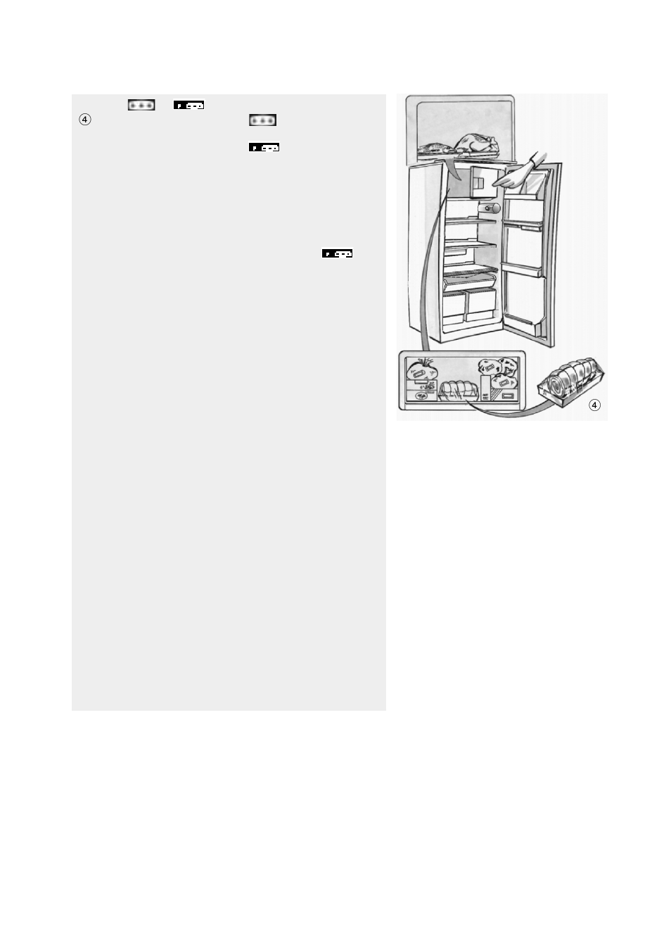 How to use the freezer compartment | CDA FW420 User Manual | Page 7 / 12