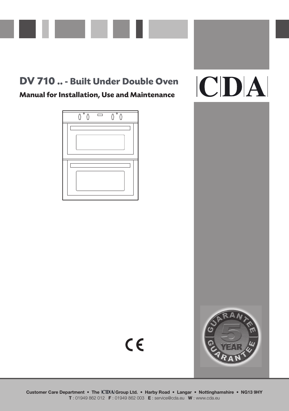 CDA DV 710 User Manual | 36 pages