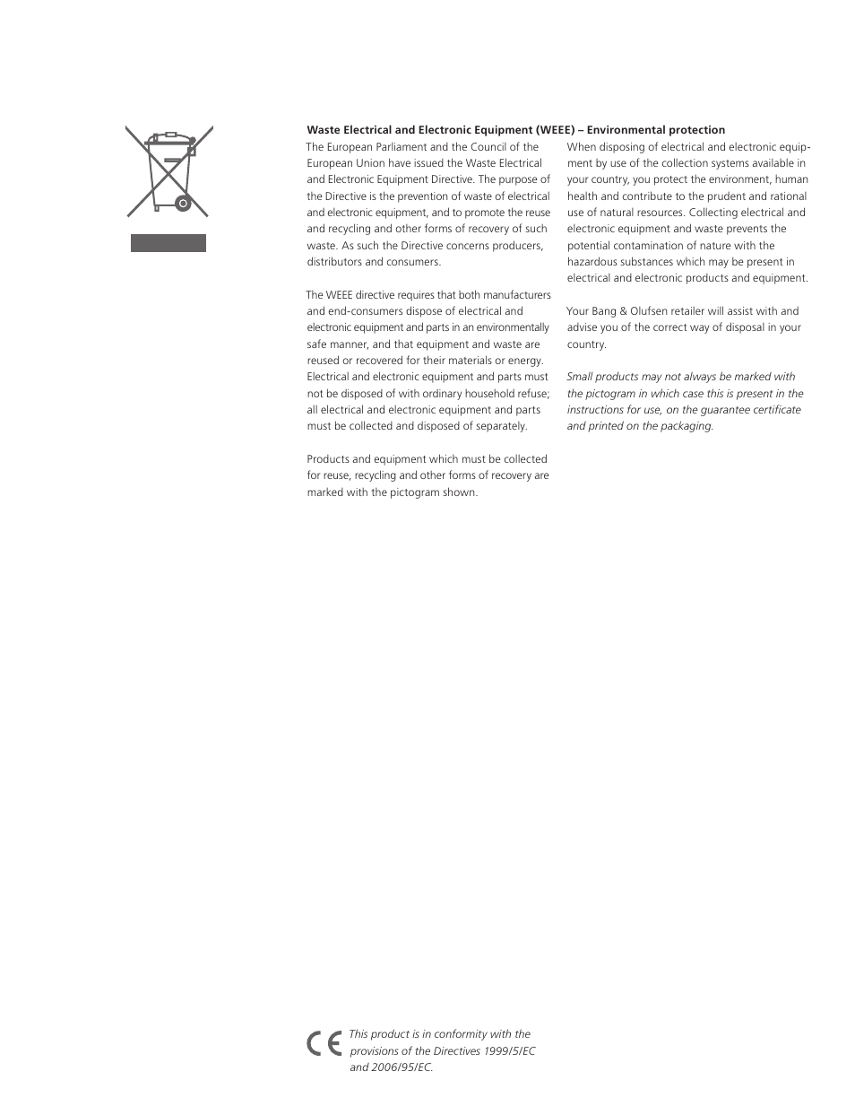 Bang & Olufsen BeoVision 4-50/65 User Manual | Page 7 / 8