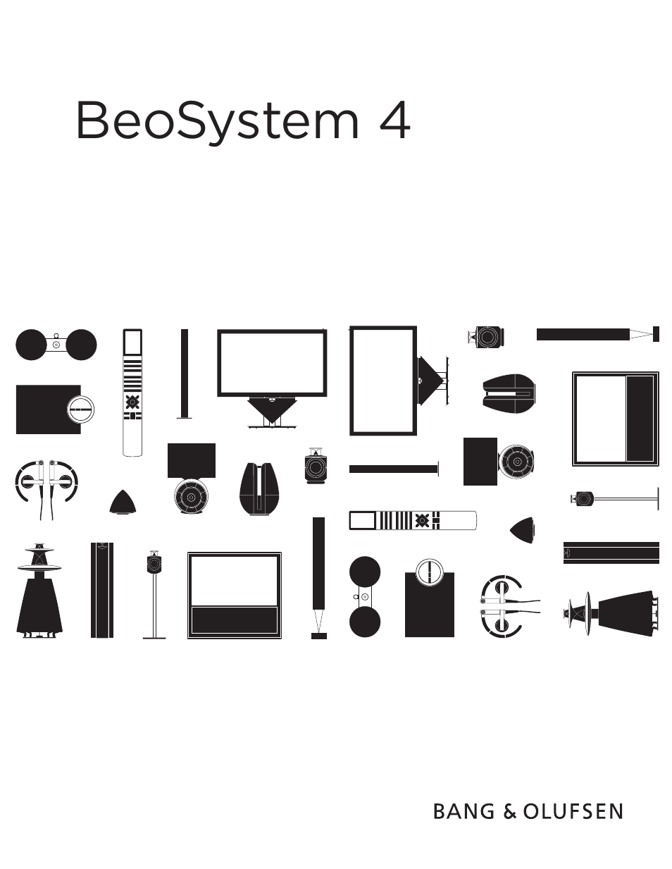 Bang & Olufsen BeoSystem 4 with BeoRemote One Quick Guide (No Tuner) User Manual | 16 pages