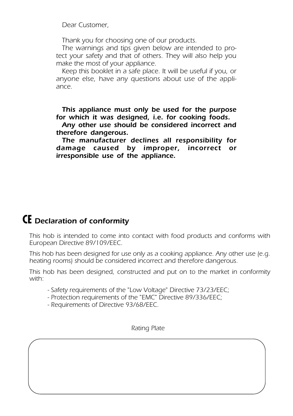 CDA HCC310 User Manual | Page 2 / 12