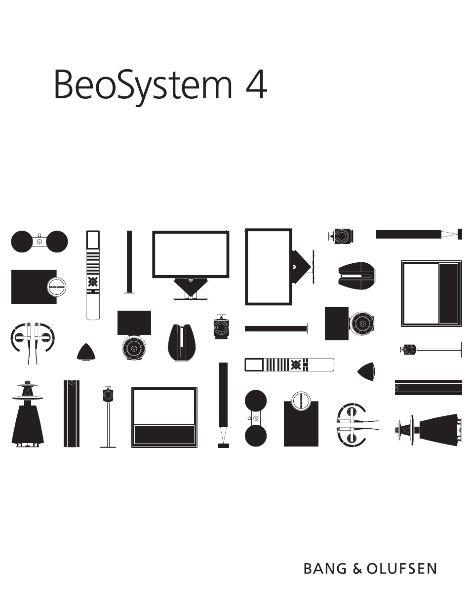 Bang & Olufsen BeoSystem 4 with Beo4 Getting Started User Manual | 22 pages