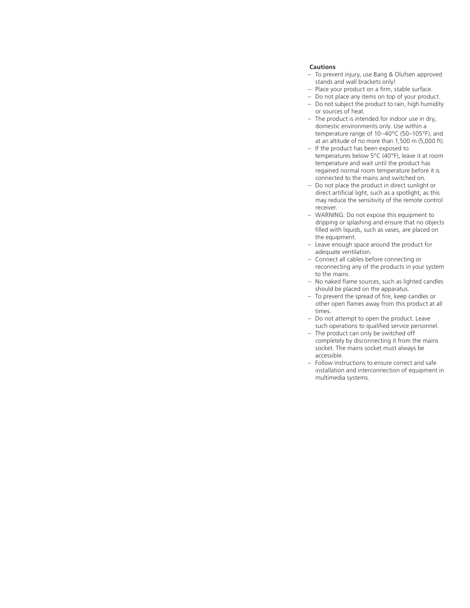 Bang & Olufsen BeoSystem 4 with Beo4 Getting Started User Manual | Page 4 / 22
