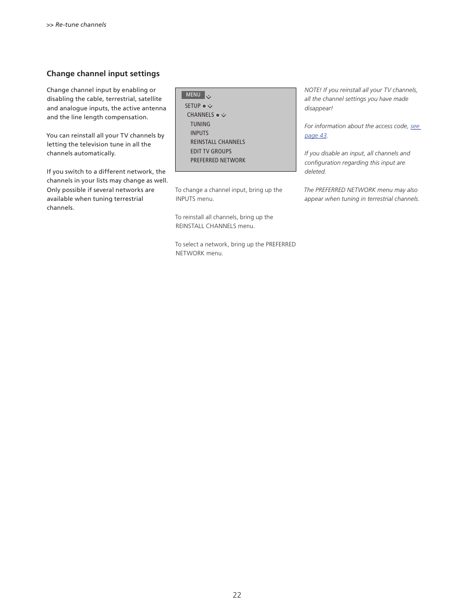 Bang & Olufsen BeoSystem 4 with Beo4 User Guide User Manual | Page 22 / 58