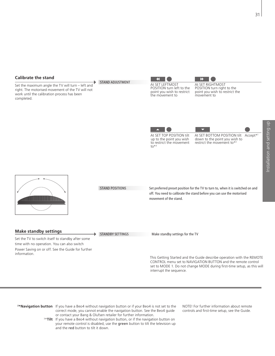 See p. 31 | Bang & Olufsen BeoVision 7-40/55 Getting Started User Manual | Page 31 / 36