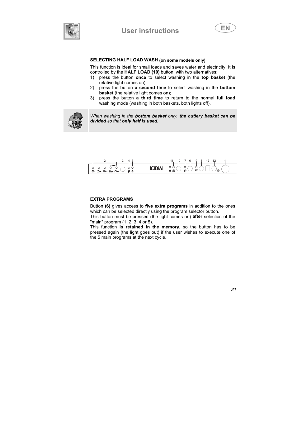 User instructions | CDA FULLY INTEGRATED VW80 User Manual | Page 32 / 37