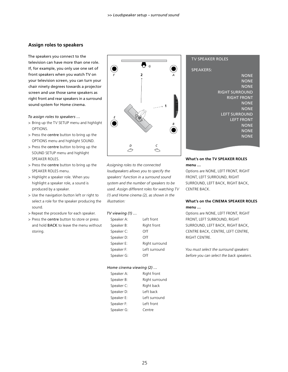 For further information | Bang & Olufsen BeoVision 7-40/55 User Guide User Manual | Page 25 / 74