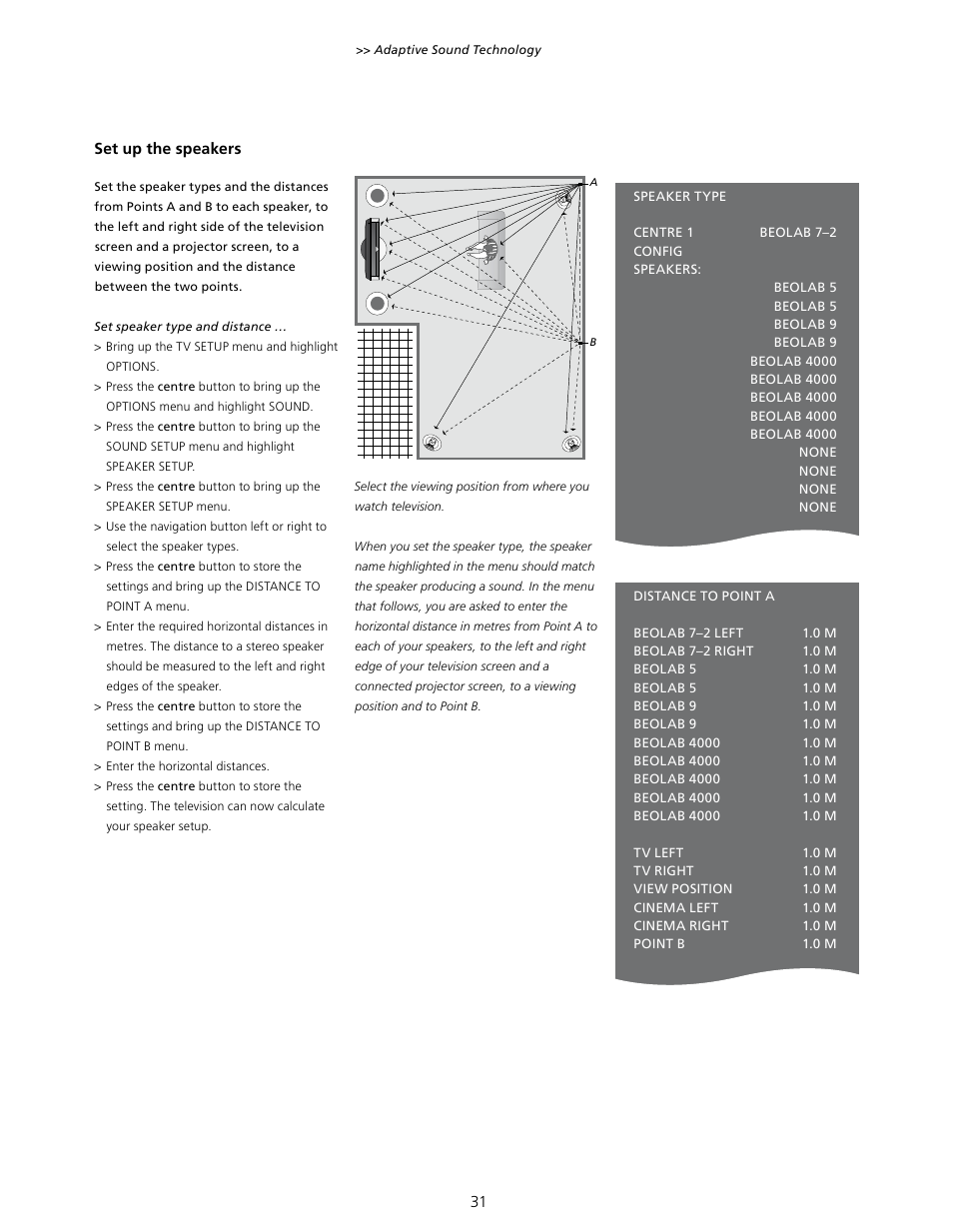 For further information | Bang & Olufsen BeoVision 7-40/55 User Guide User Manual | Page 31 / 74