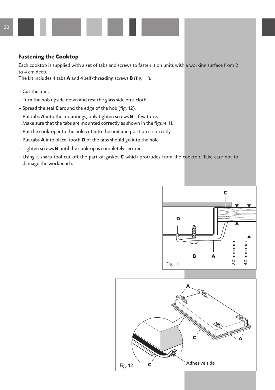 CDA HVC 32 User Manual | Page 20 / 24