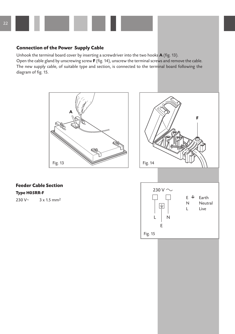 CDA HVC 32 User Manual | Page 22 / 24