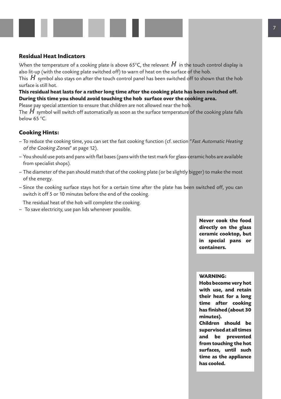 CDA HVC 32 User Manual | Page 7 / 24