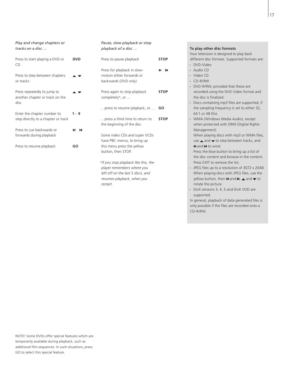 Bang & Olufsen BeoVision 7-32 User Guide User Manual | Page 17 / 28