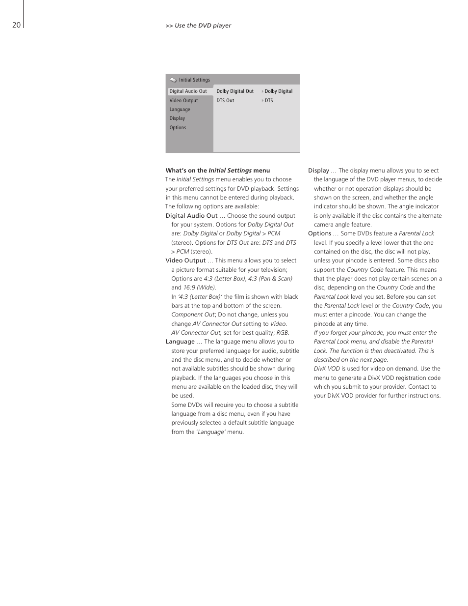 Bang & Olufsen BeoVision 7-32 User Guide User Manual | Page 20 / 28