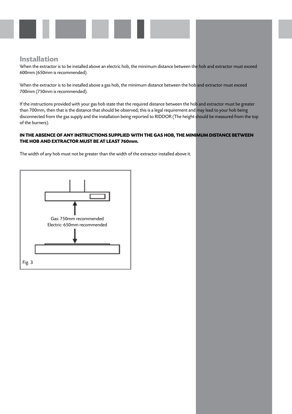 Installation | CDA CIN6 User Manual | Page 8 / 12