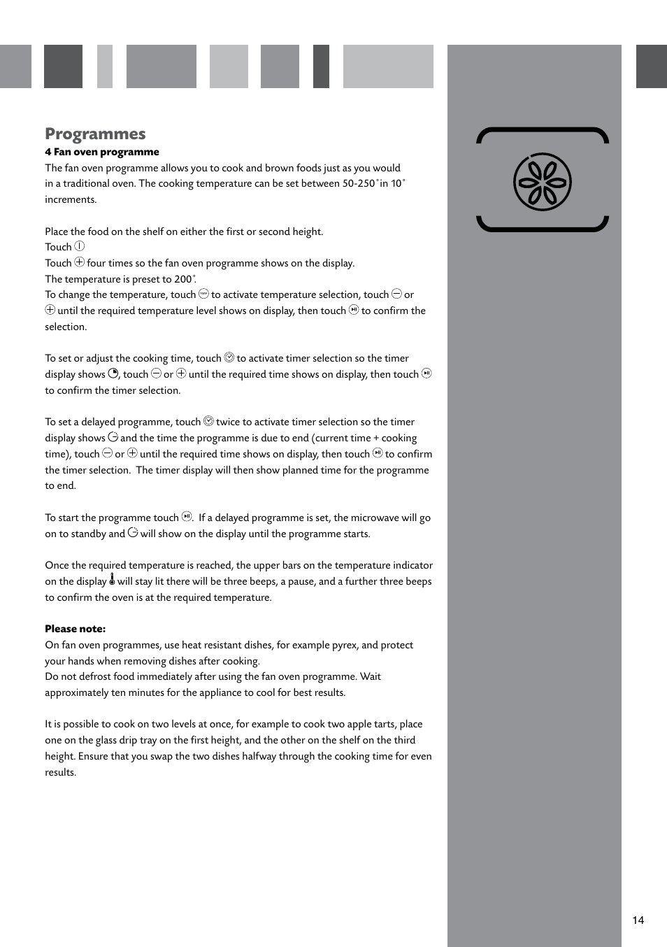 Programmes | CDA SV451 User Manual | Page 15 / 32