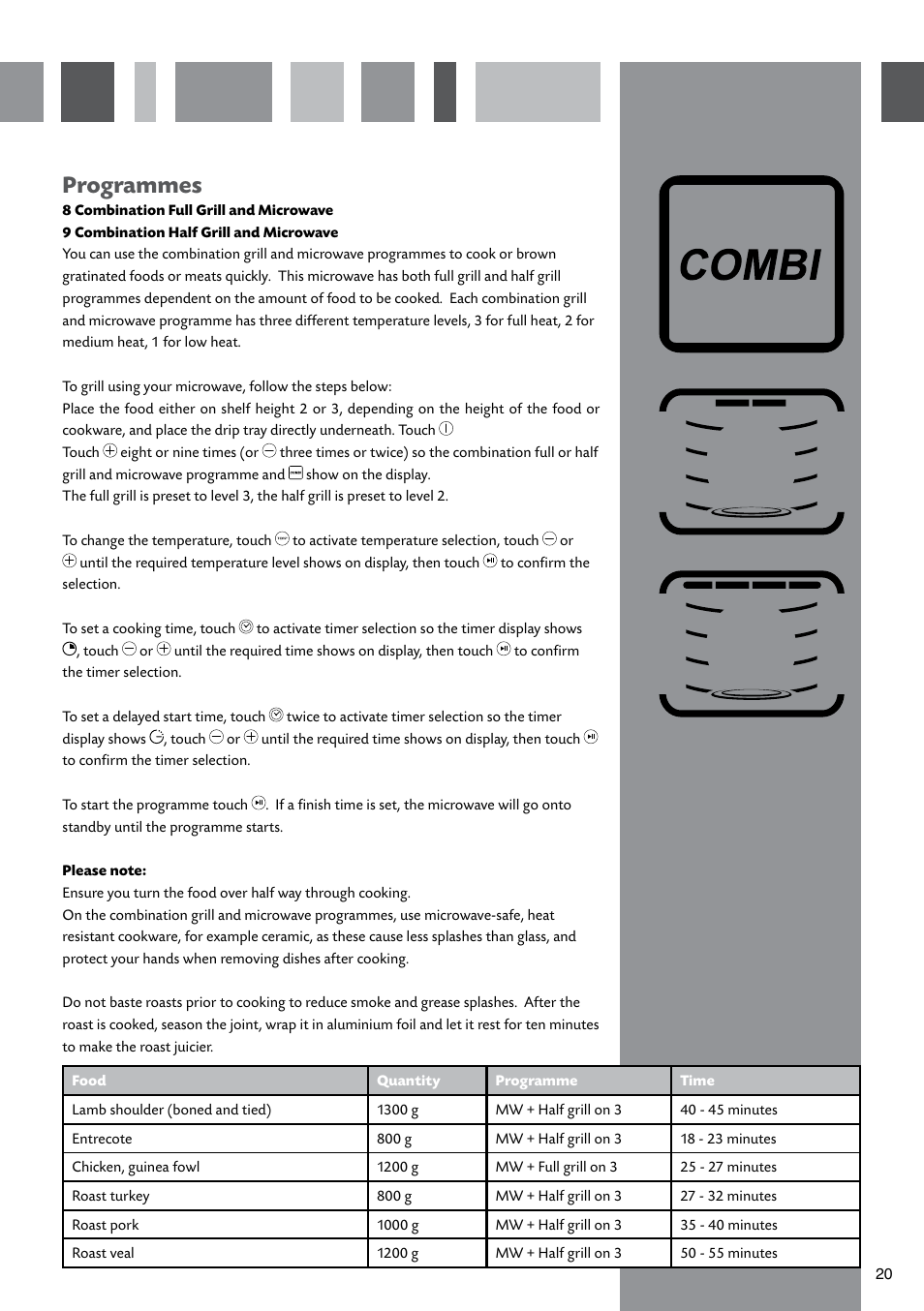 Programmes | CDA SV451 User Manual | Page 21 / 32