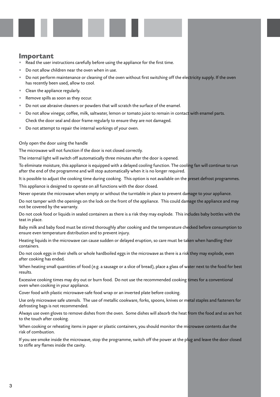 Important | CDA SV451 User Manual | Page 4 / 32