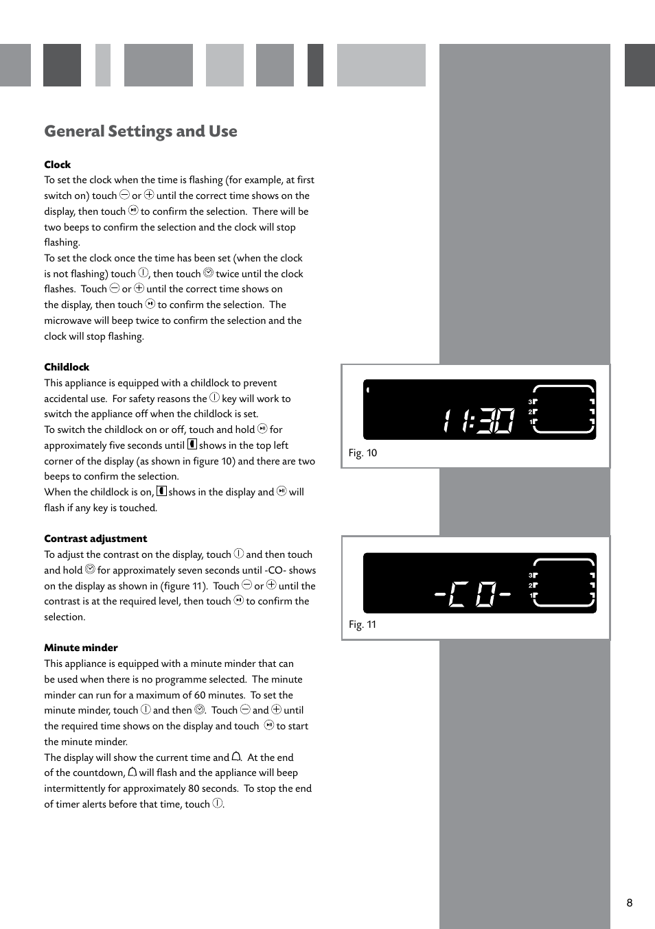 General settings and use | CDA SV451 User Manual | Page 9 / 32