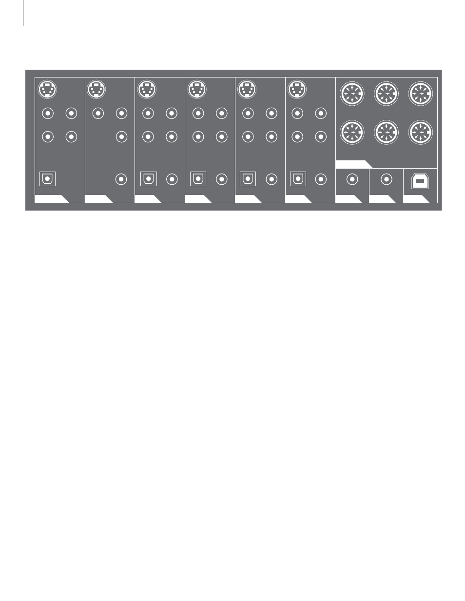 Bottom connection panel | Bang & Olufsen BeoVision 5 User Manual | Page 26 / 40