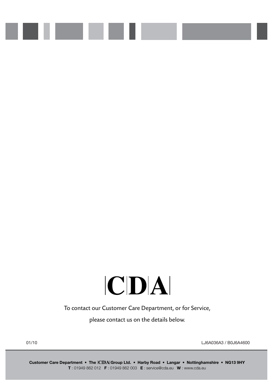 CDA CI931 User Manual | Page 24 / 24