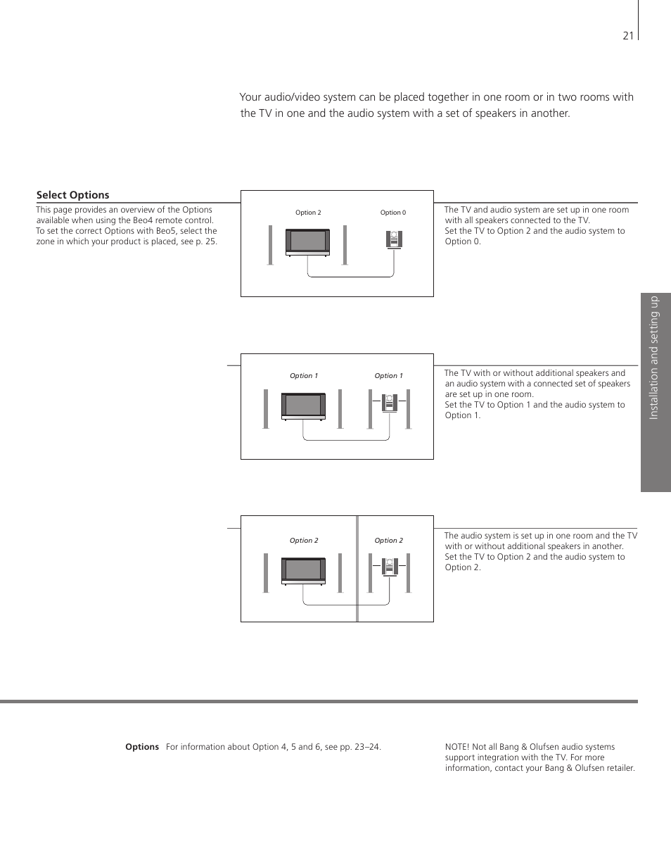Bang & Olufsen BeoVision 8-40 User Guide User Manual | Page 21 / 44