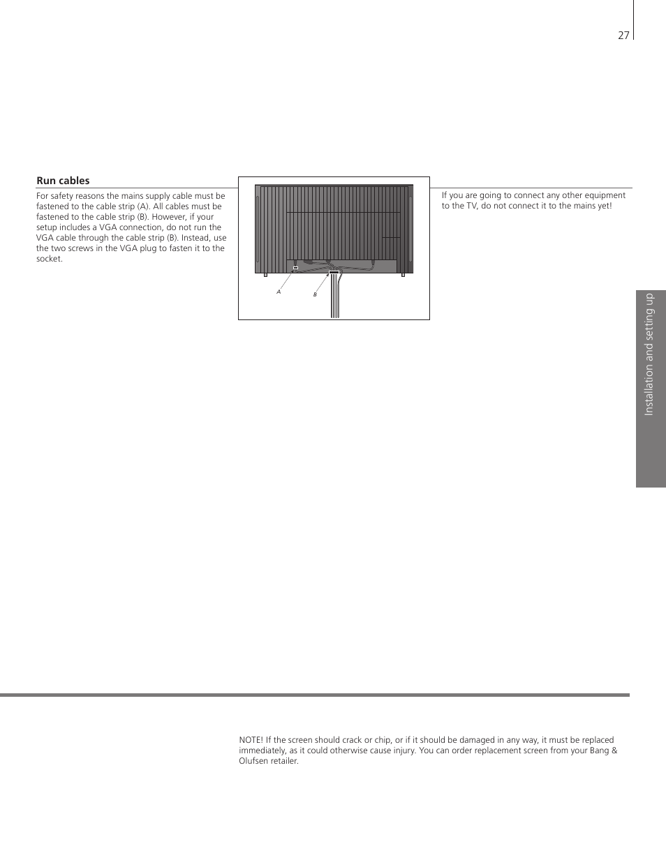Bang & Olufsen BeoVision 8-40 User Guide User Manual | Page 27 / 44