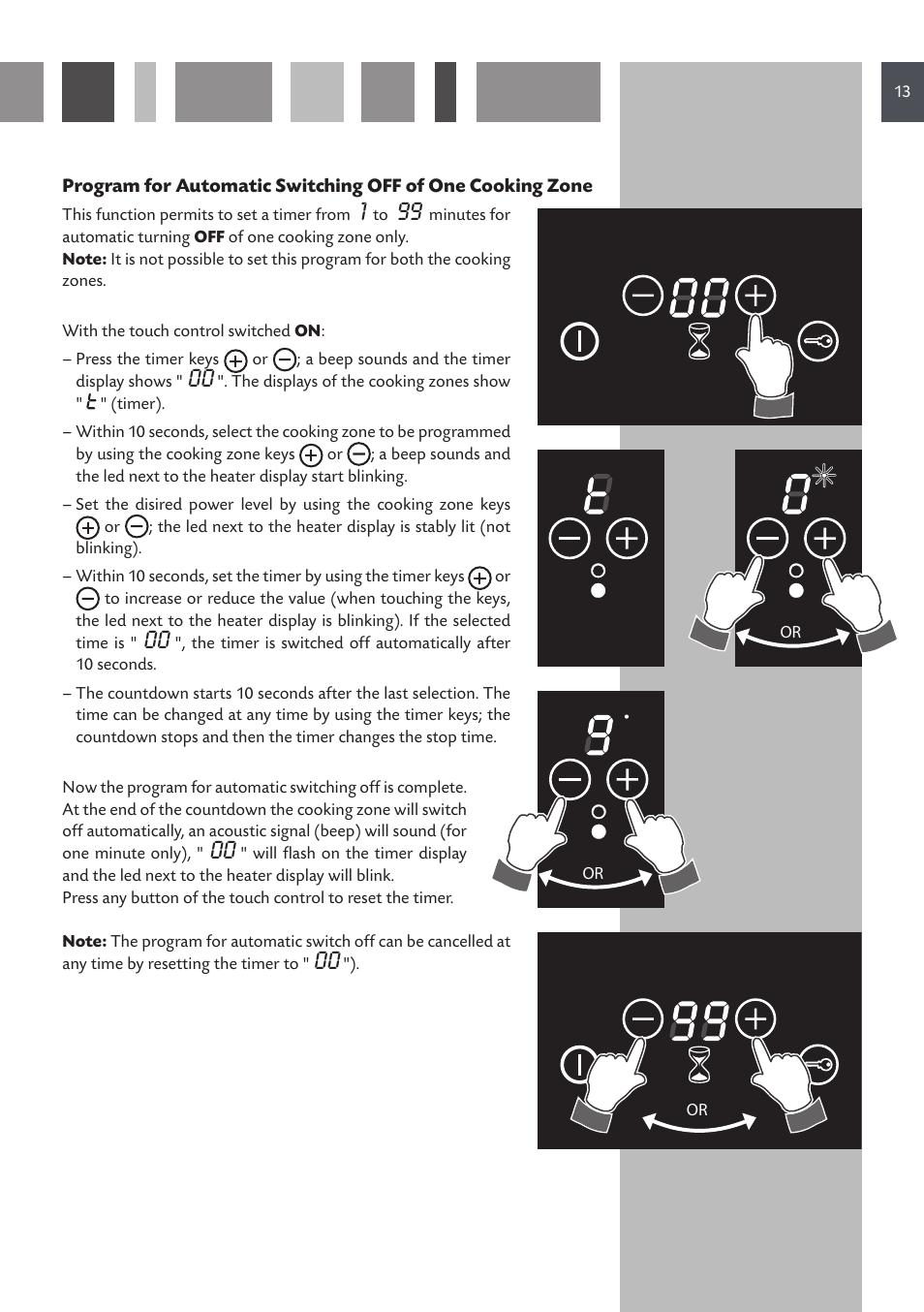 CDA HVN 32 User Manual | Page 13 / 24